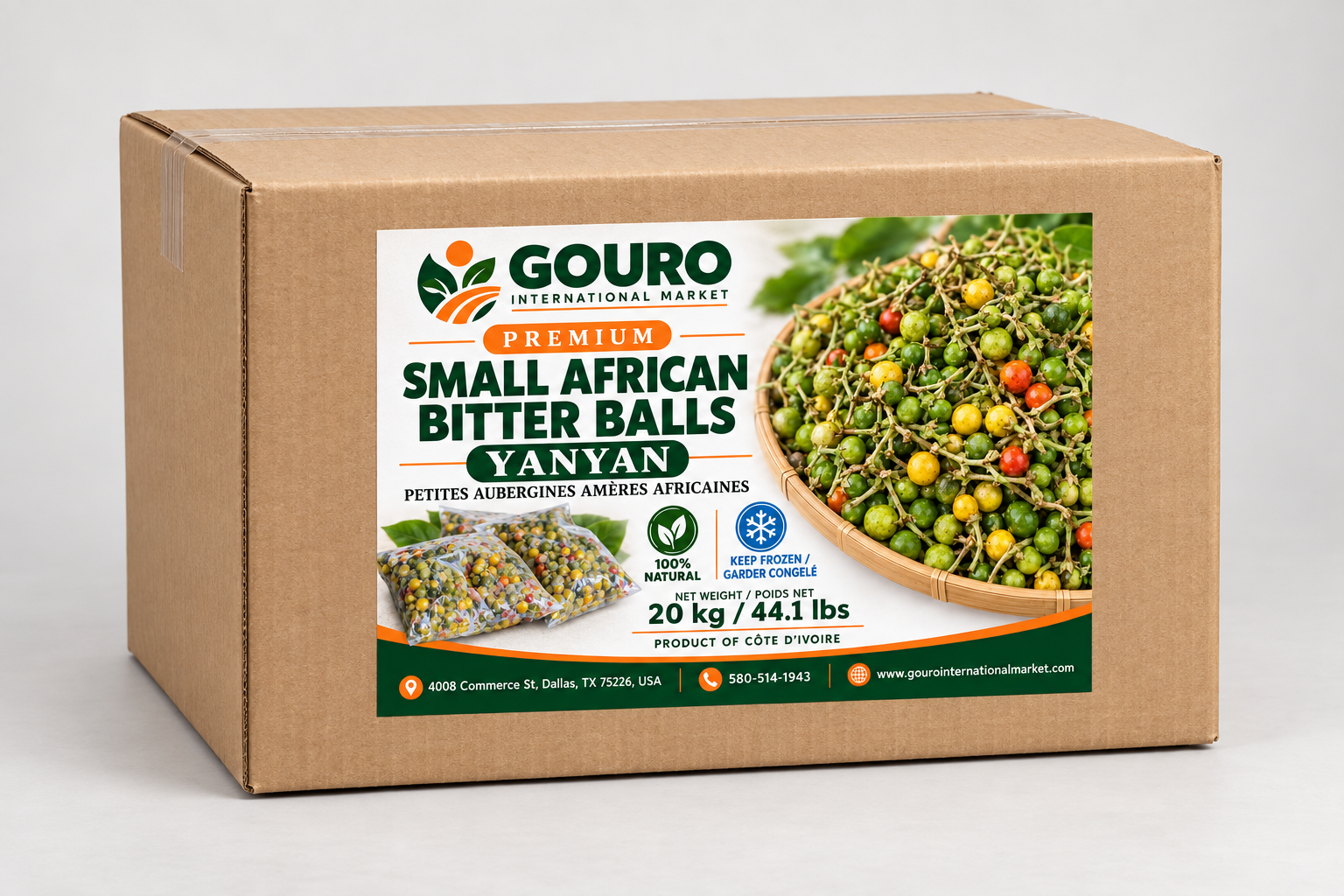 Small African Bitter Balls (Yanyan)